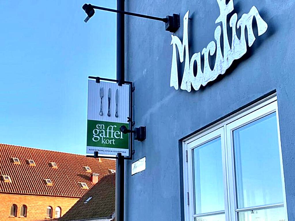 en gaffel kort på Maritim