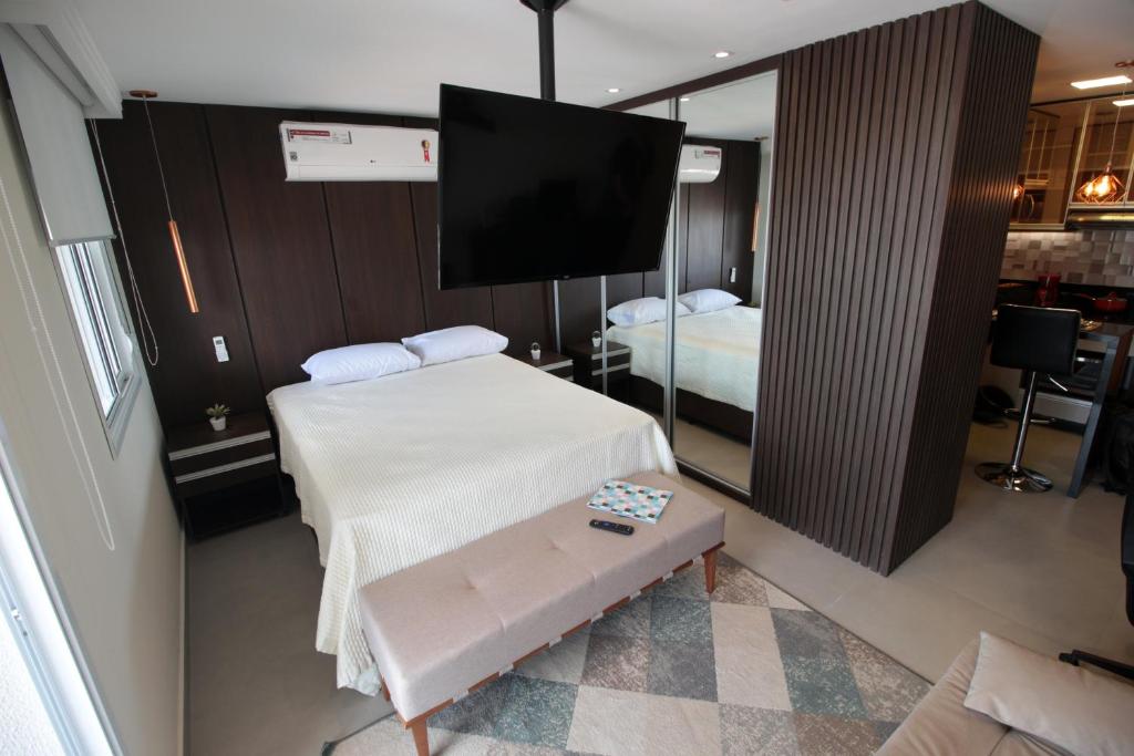Flat 2211 - Guarulhos Aeroporto - Wi-fi - Estacionamento - Home Office - Shoppings