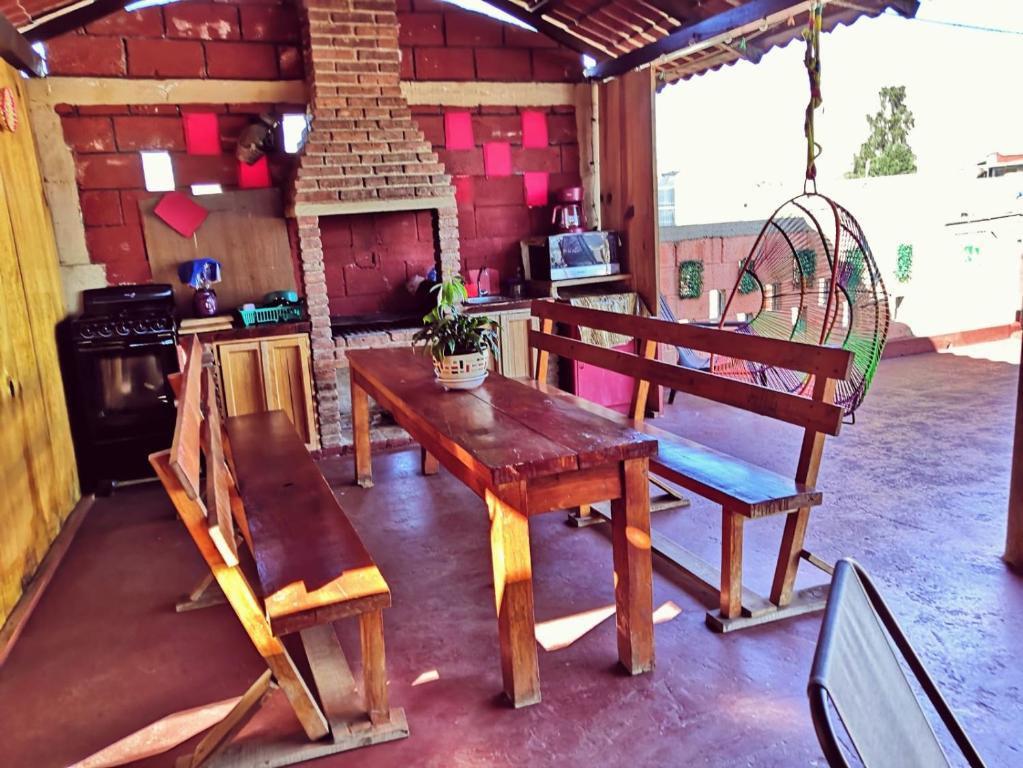 CABAÑA tipo habitación con balcón en Zacatlàn